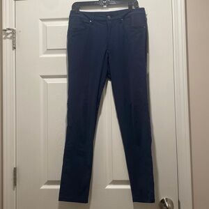 Lulu Lemon Men’s ABC Trousers- Slim Fit, Navy Blue, size 31x32